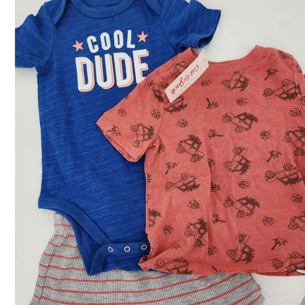 18M Boys Bundle short tees pajamas rashguard